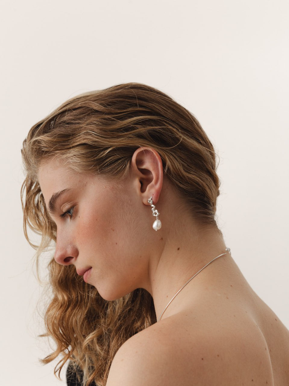 Earrings "Freeform"