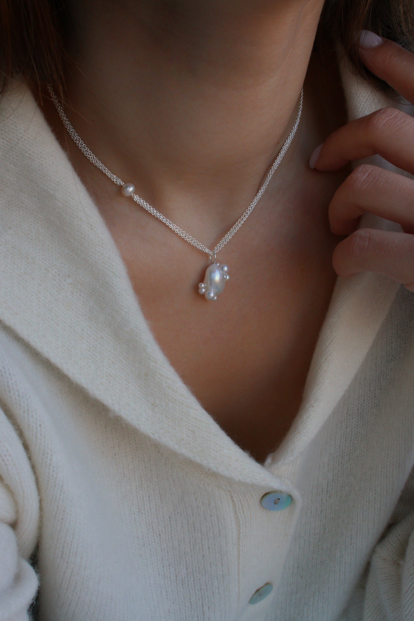 Necklace "Cloud"