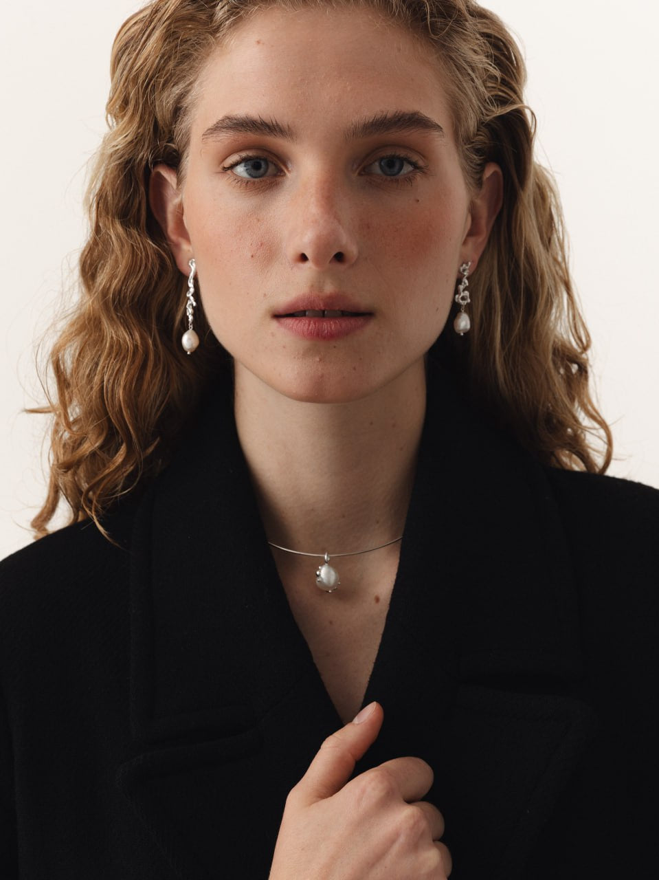 Earrings "Freeform"