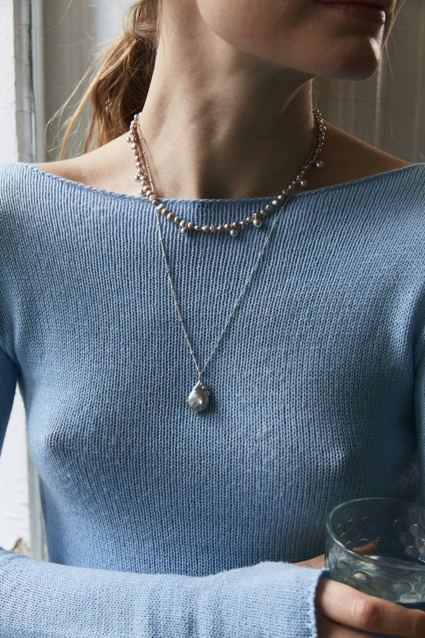Necklace "Grape"