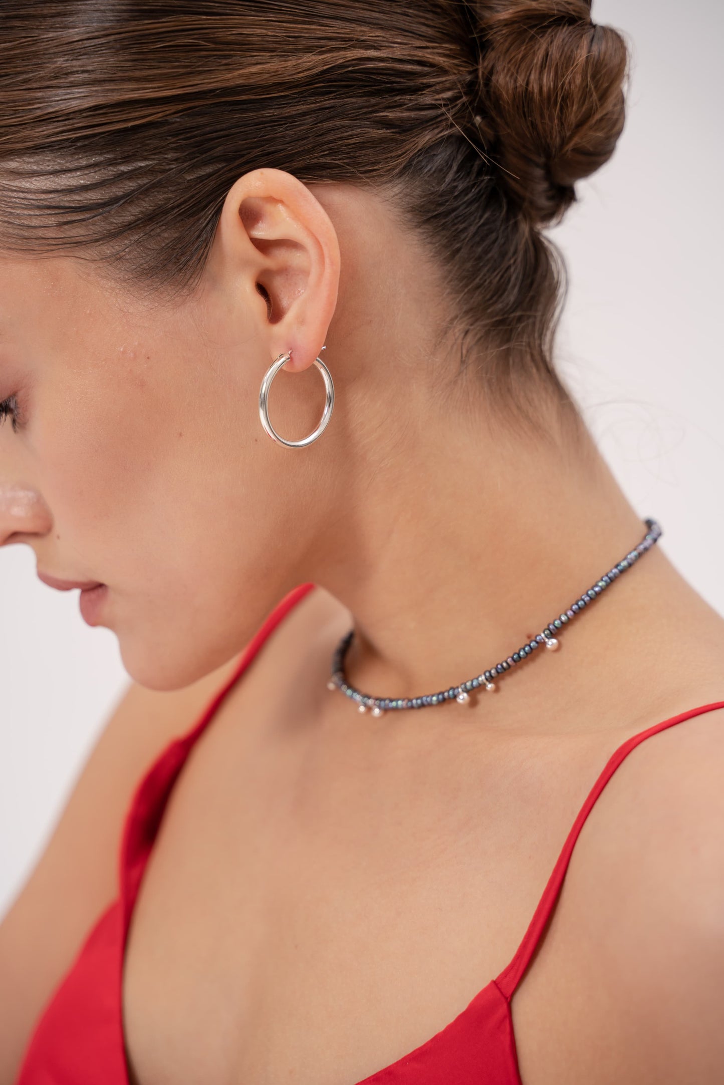 Asymmetric Pepper earrings
