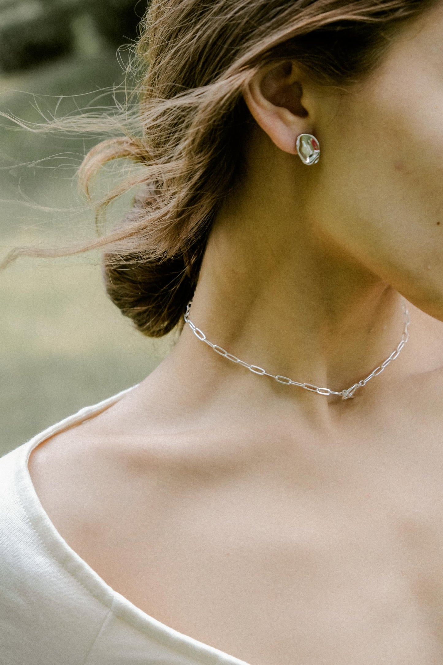 Chain with toggle clasp