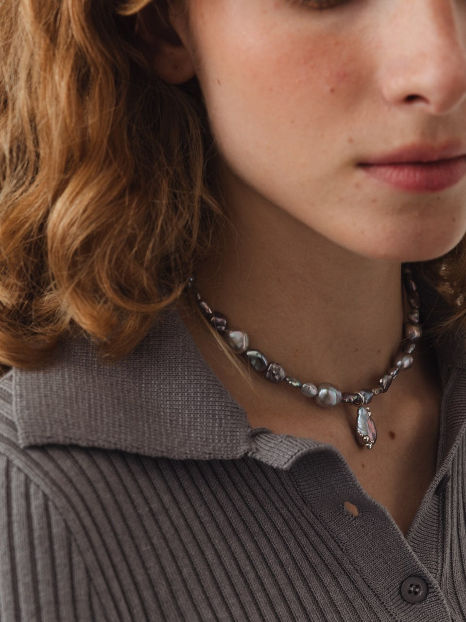 Necklace with removable pendant