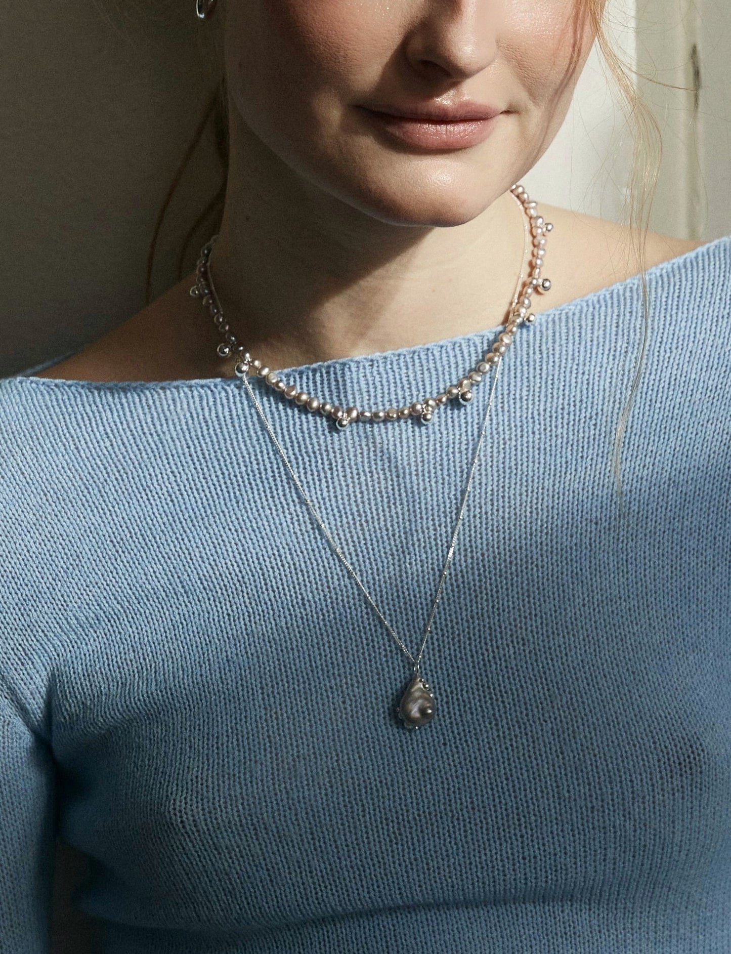 Necklace "Grape"