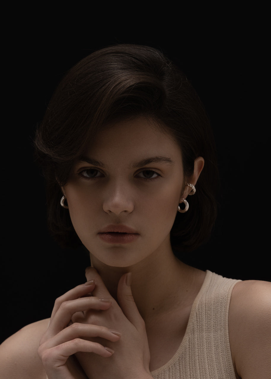Spiral ear cuff