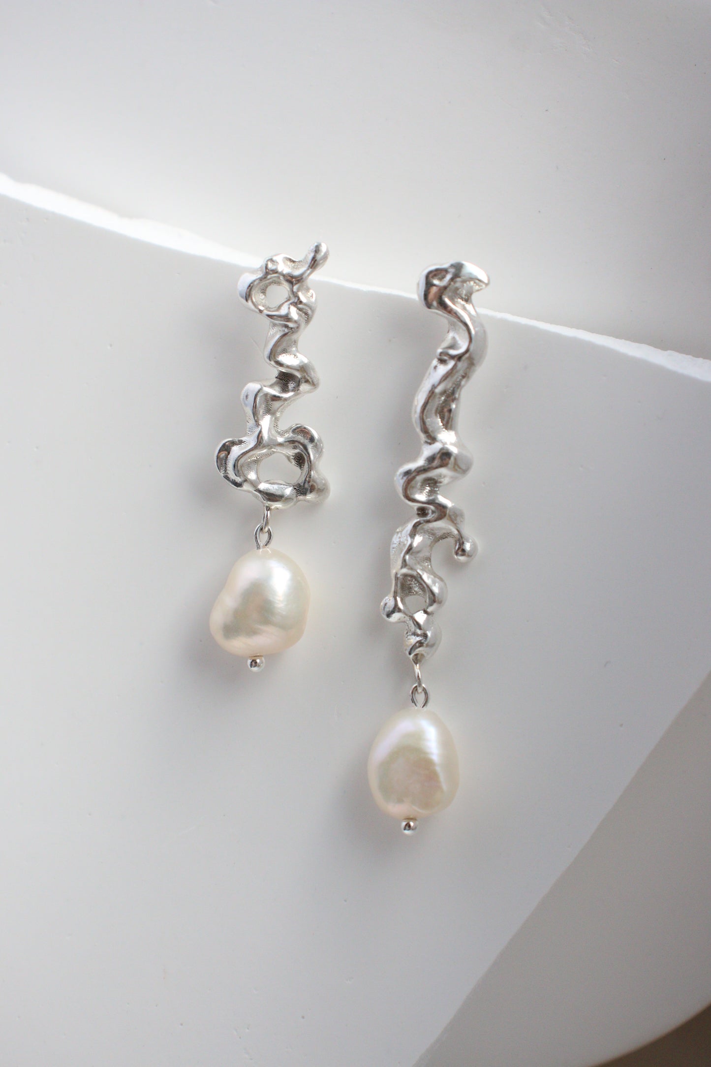 Earrings "Freeform"