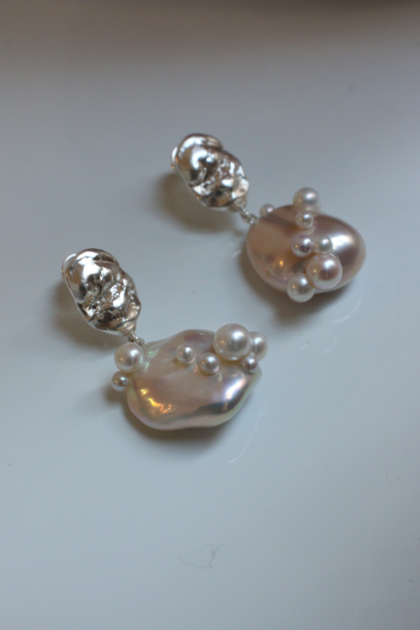 Earrings "Clouds"