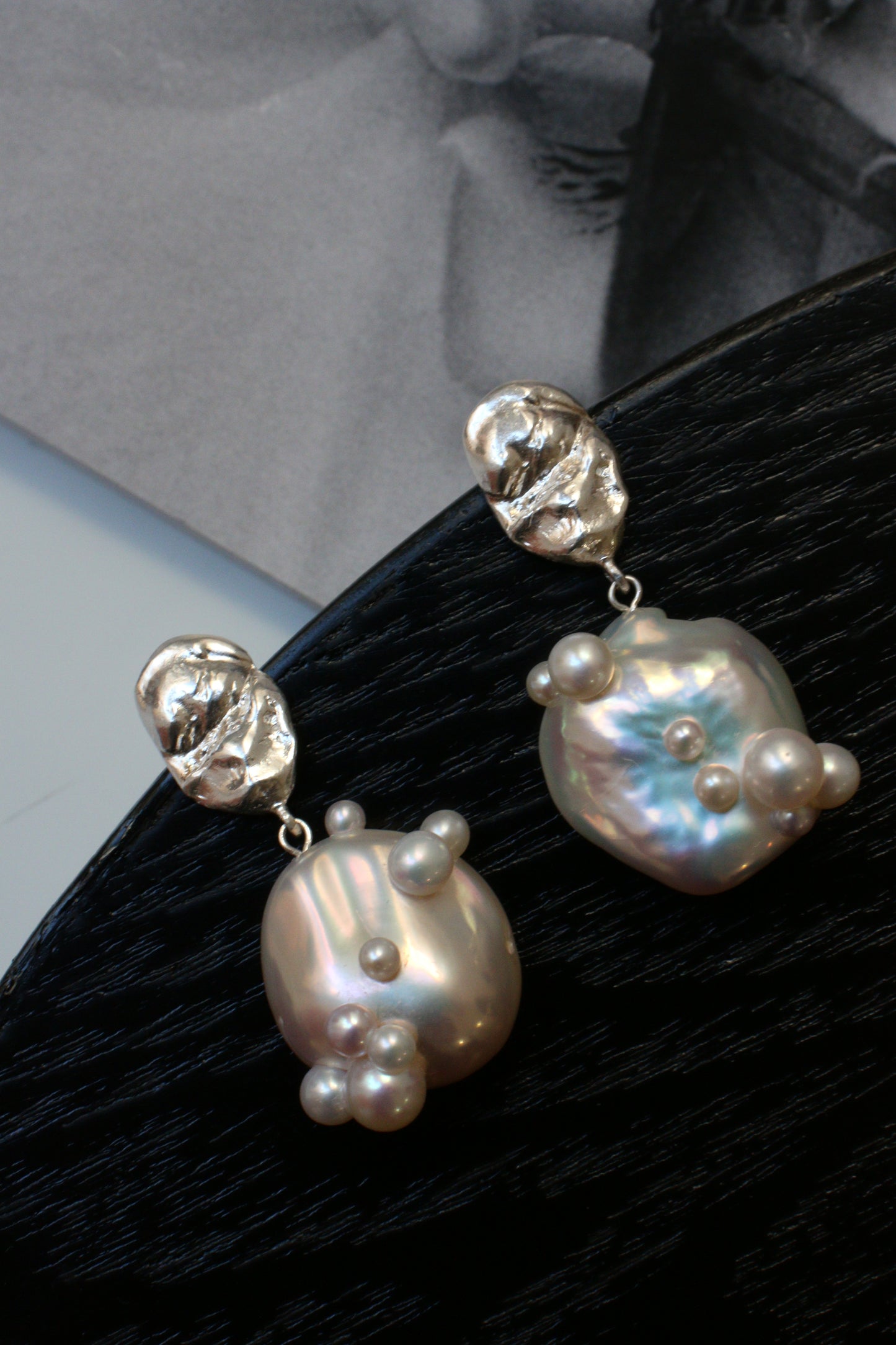 Earrings "Clouds"