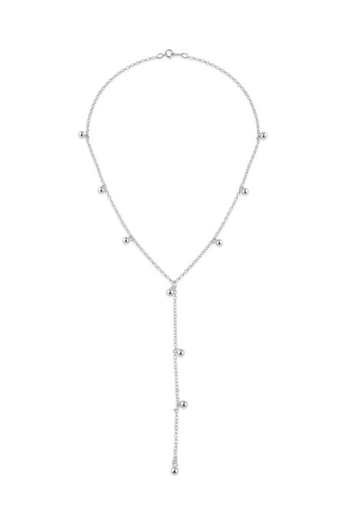 Lariat necklace "Drops"
