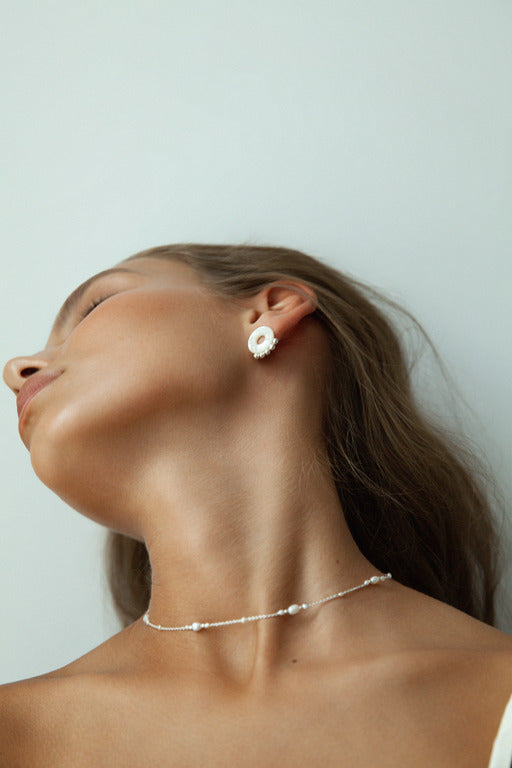 Mother of pearl earrings