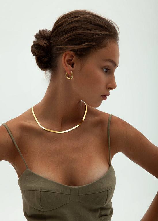 Hoop earrings medium