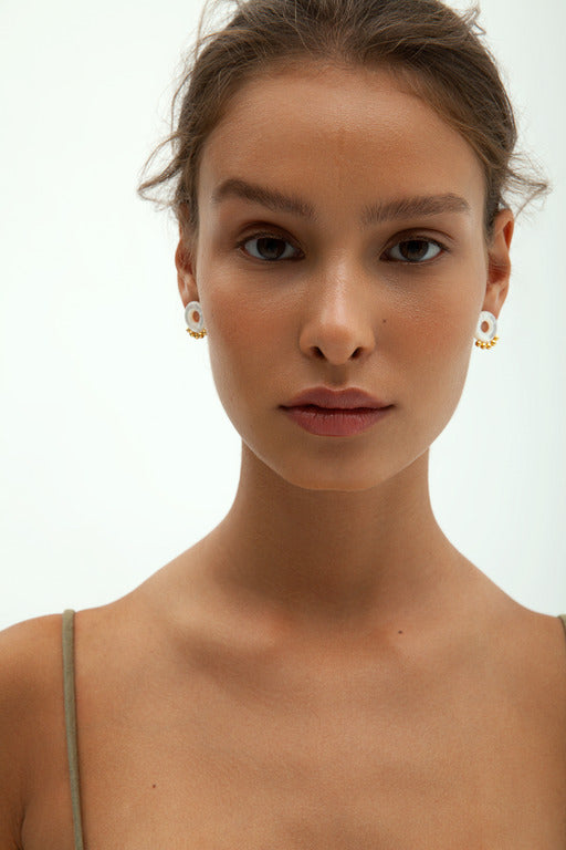 Mother of pearl earrings