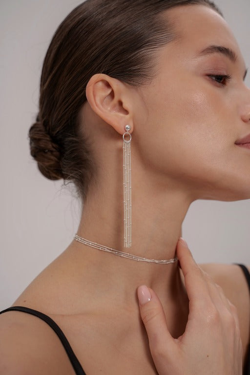Earrings "Rain"
