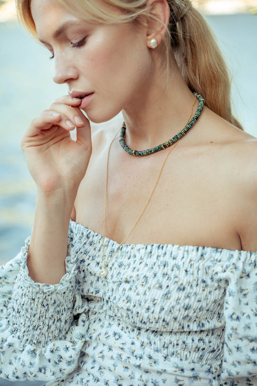 "Comet" stud earrings