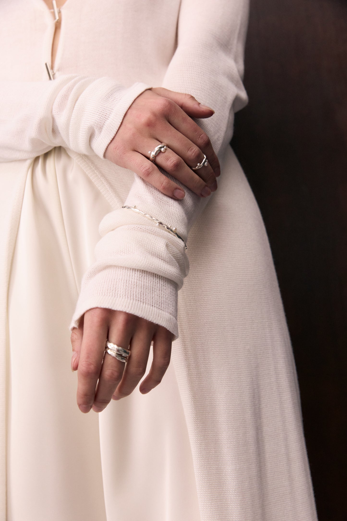 Каблучка «Тетіс» широка