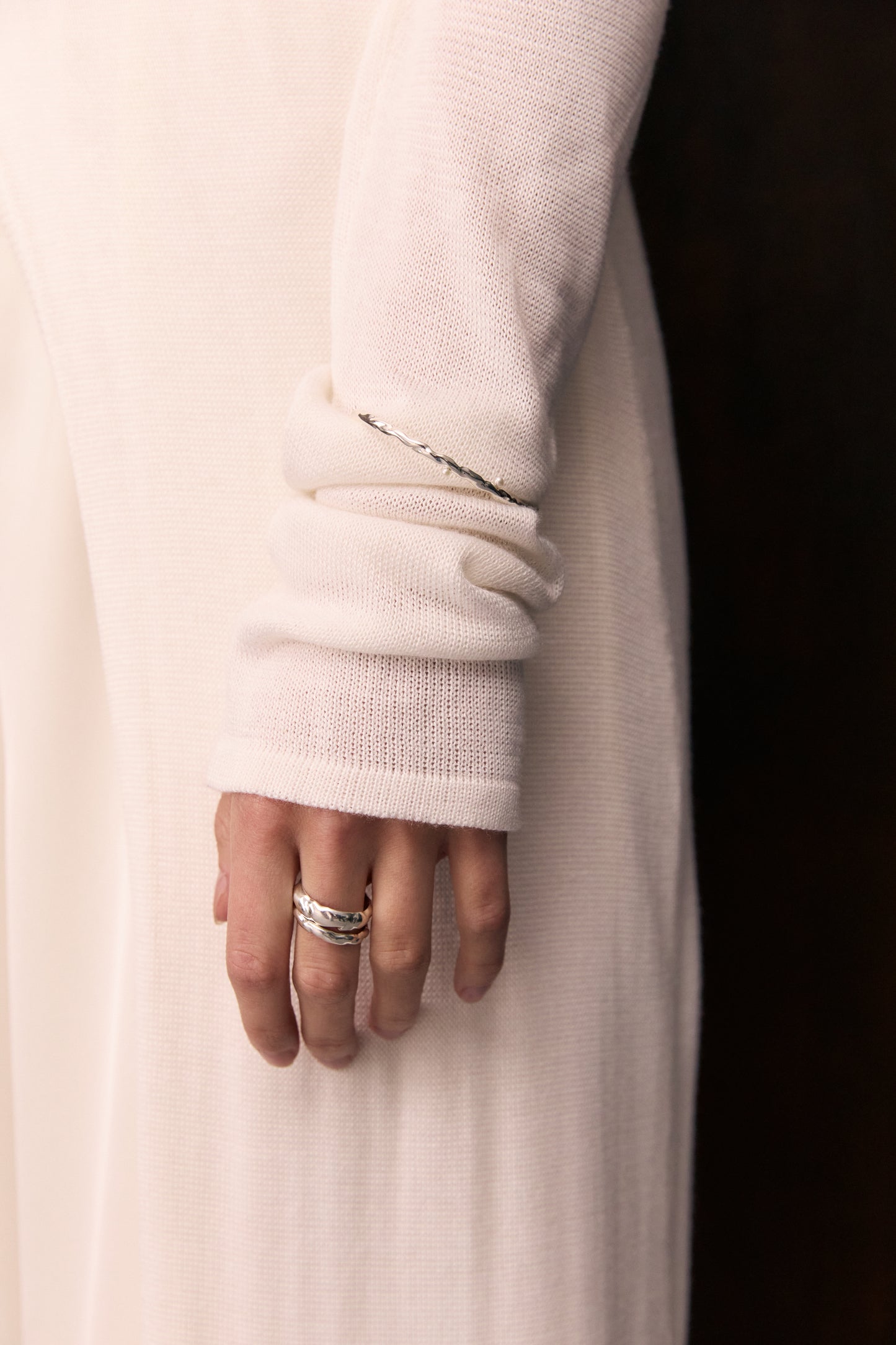 Каблучка «Тетіс» широка