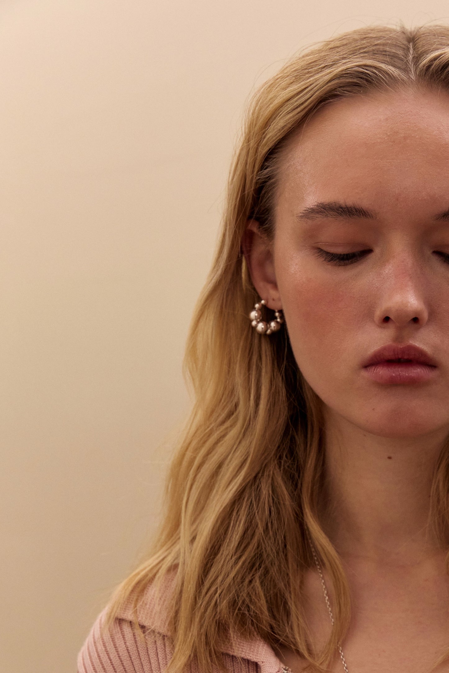 Сережки кільця Luna