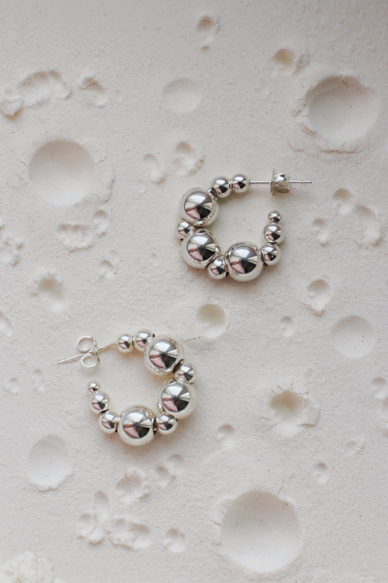 Сережки кільця Luna