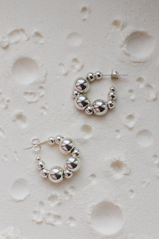 Сережки кільця Luna