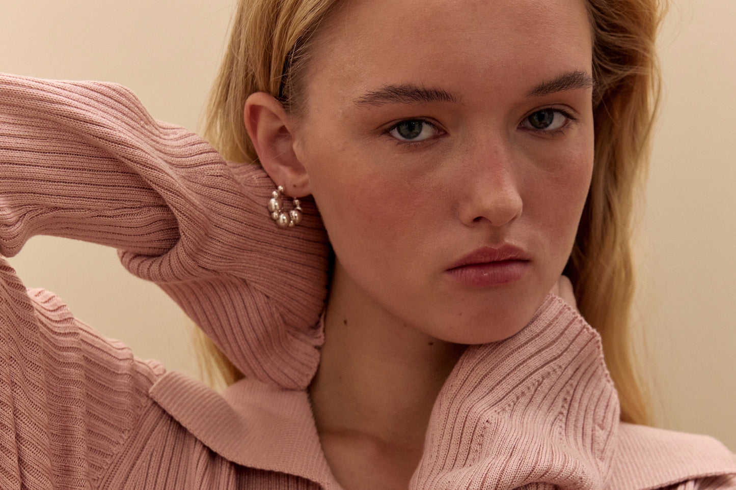 Сережки кільця Luna