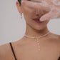Hoop earrings "Comet" small
