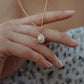 Pendant "Comet" gold