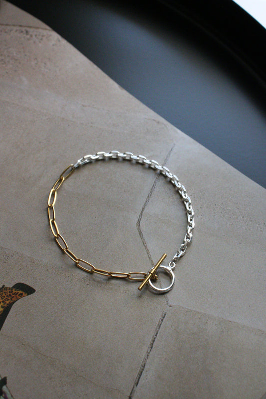 Bicolored bracelet 