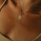 Medallion with toggle clasp