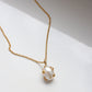 Pendant "Comet" gold