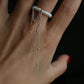 Ring with chains 