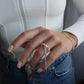 Ring with chains 