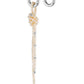 Assymetrical earrings "Knot"