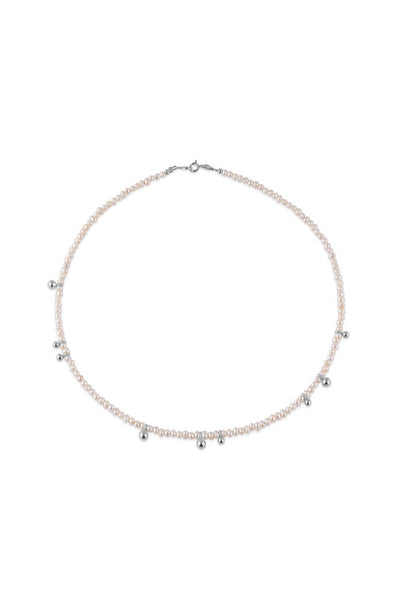 Чокер "Drops" silver