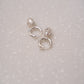Hoop earrings "Comet" small