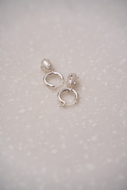 Hoop earrings "Comet" small